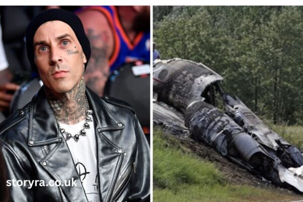 travis barker plane crash
